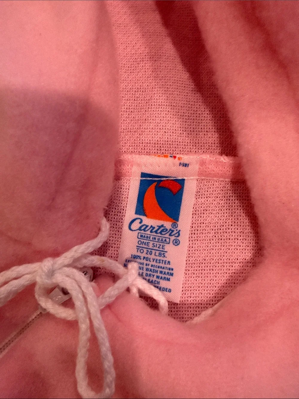 Carters soft pink